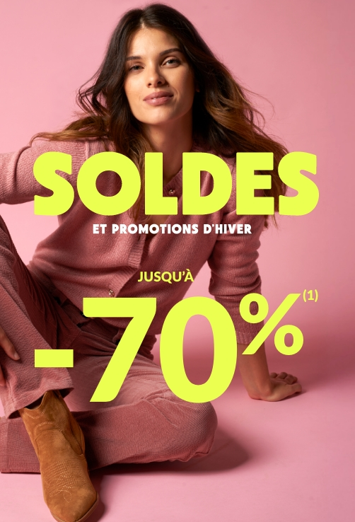 Soldes et promotions d'hiver jusqu'à -70% sur le site !
