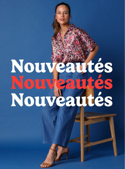 Craquez pour nos nouveautés vêtements mode femme !