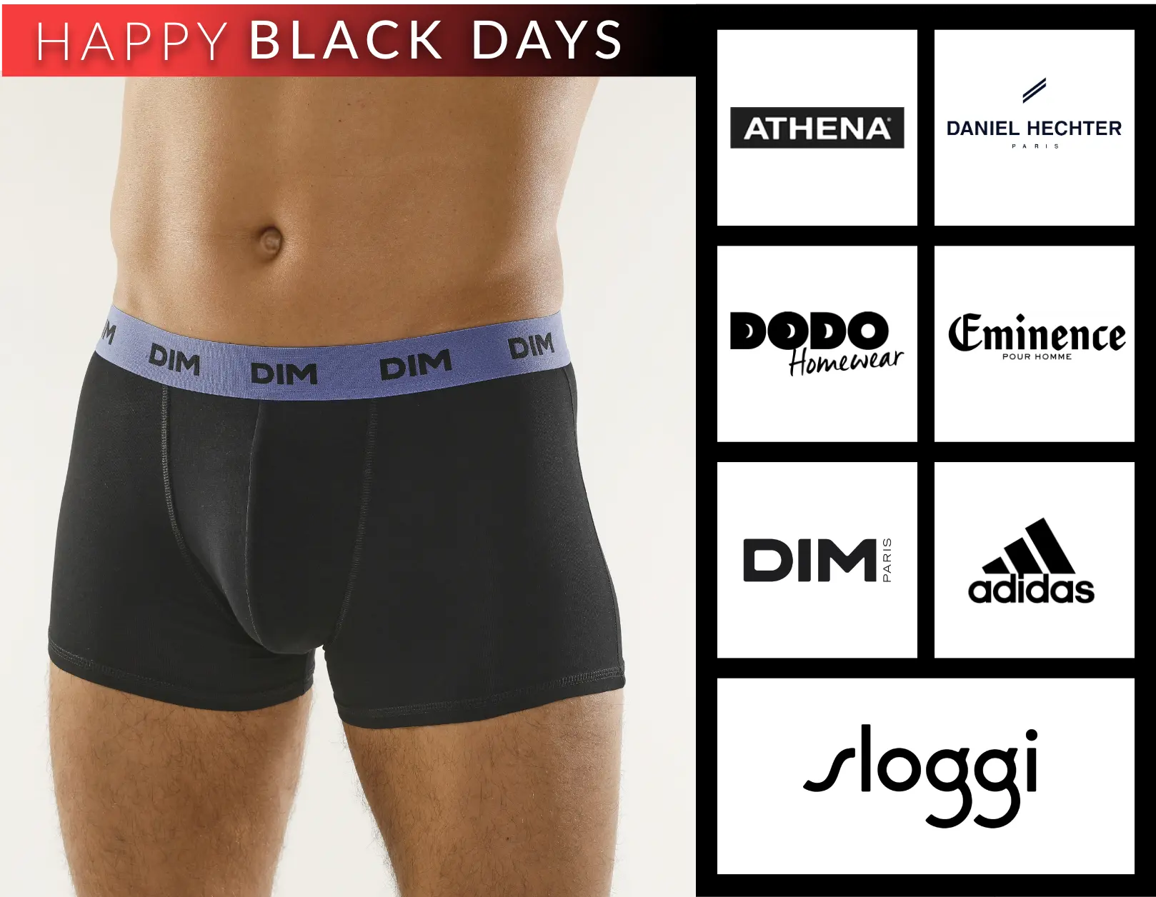Happy Black Days : vos marques lingerie préférées jusqu'à -40% sur le site