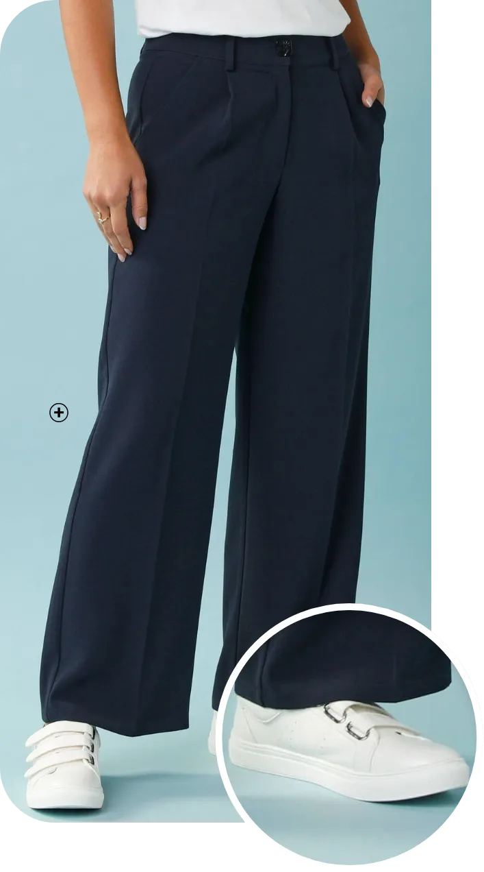 Pantalon large fluide, Spécial Petites - Blog Blancheporte