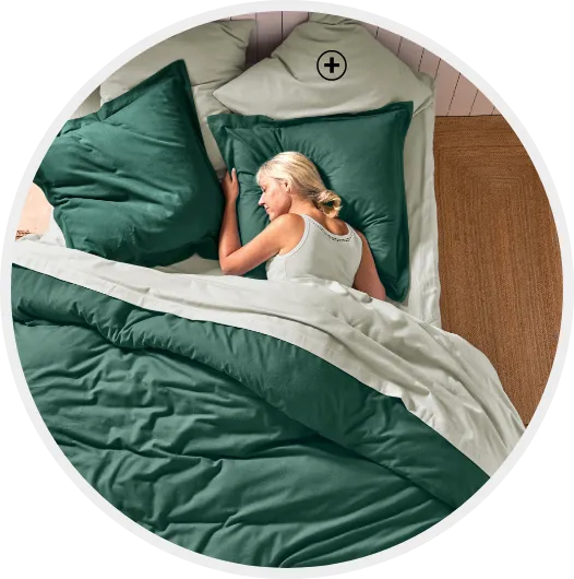 Linge de lit uni flanelle avec oreiller cocooning pour un sommeil douillet | Comment choisir son oreiller ? – Blancheporte