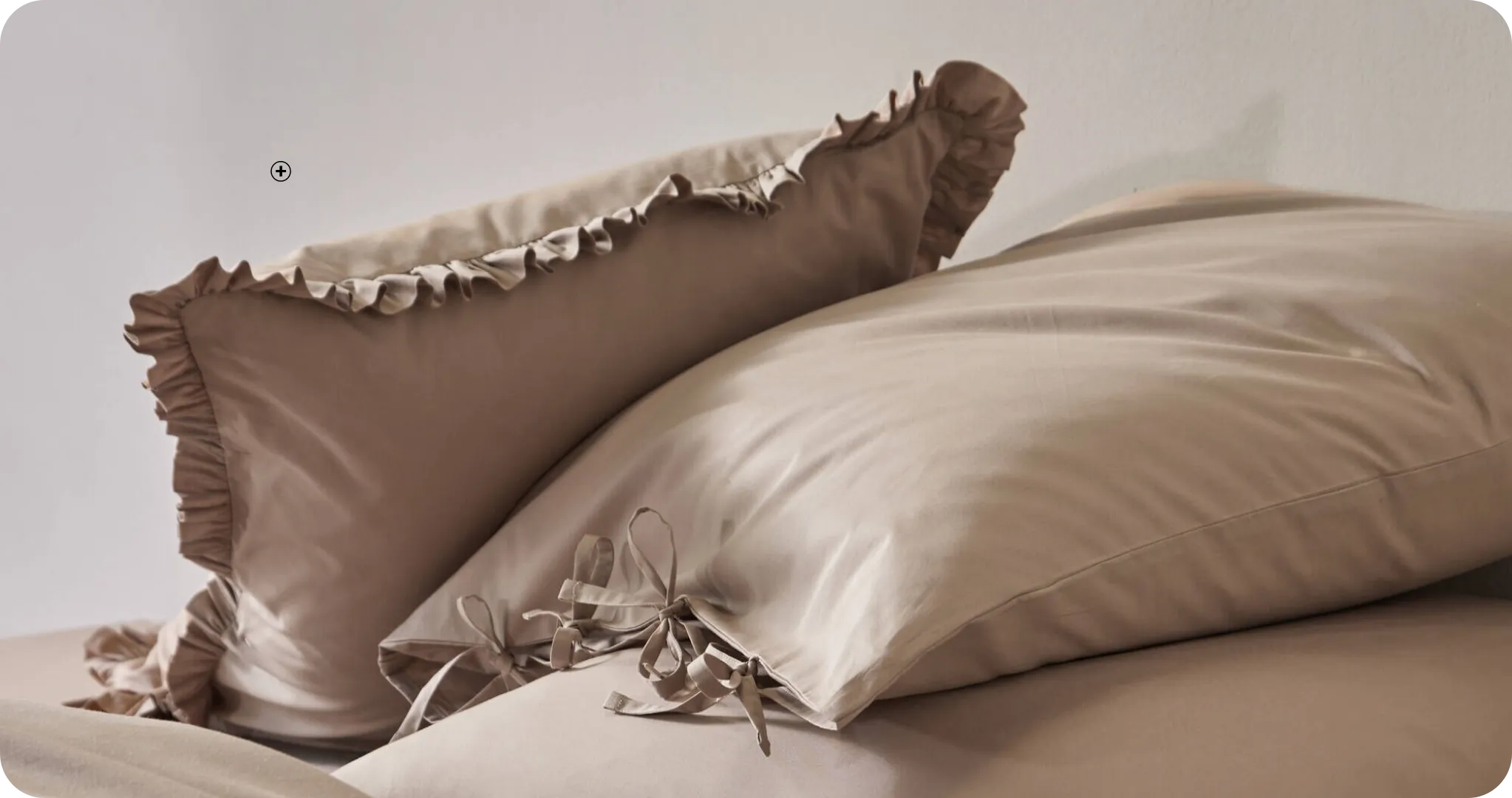 Linge de lit uni percale avec oreiller élégant et respirant | Comment choisir son oreiller ? – Blancheporte