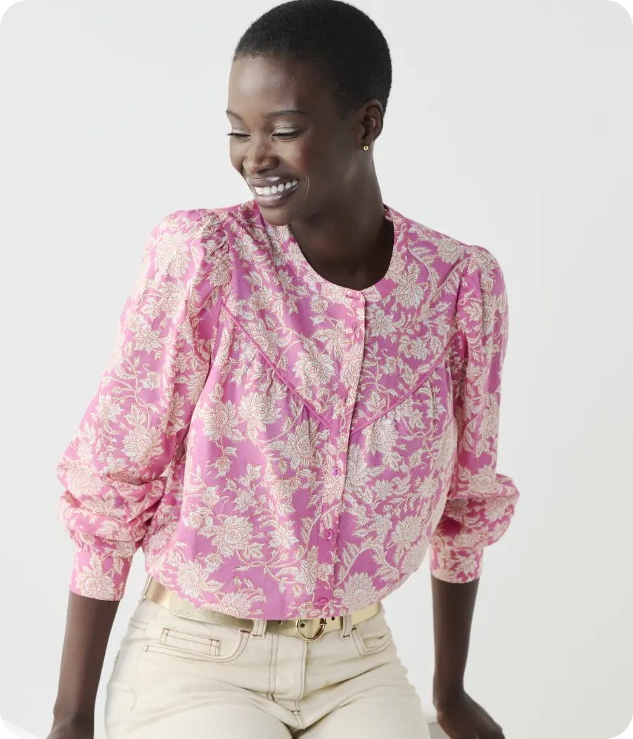 Craquez pour la blouse chez Blancheporte, la pièce indispensable de l'été du 34 au 58