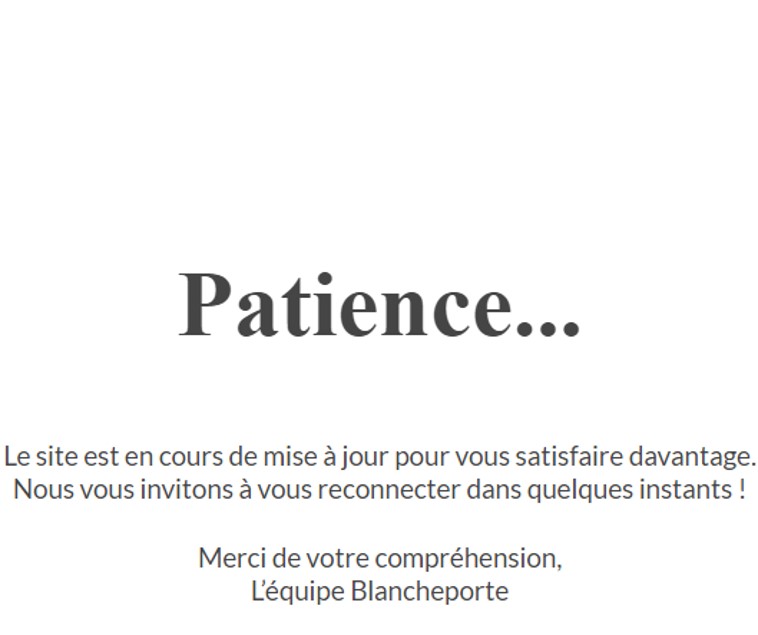 Site hors ligne