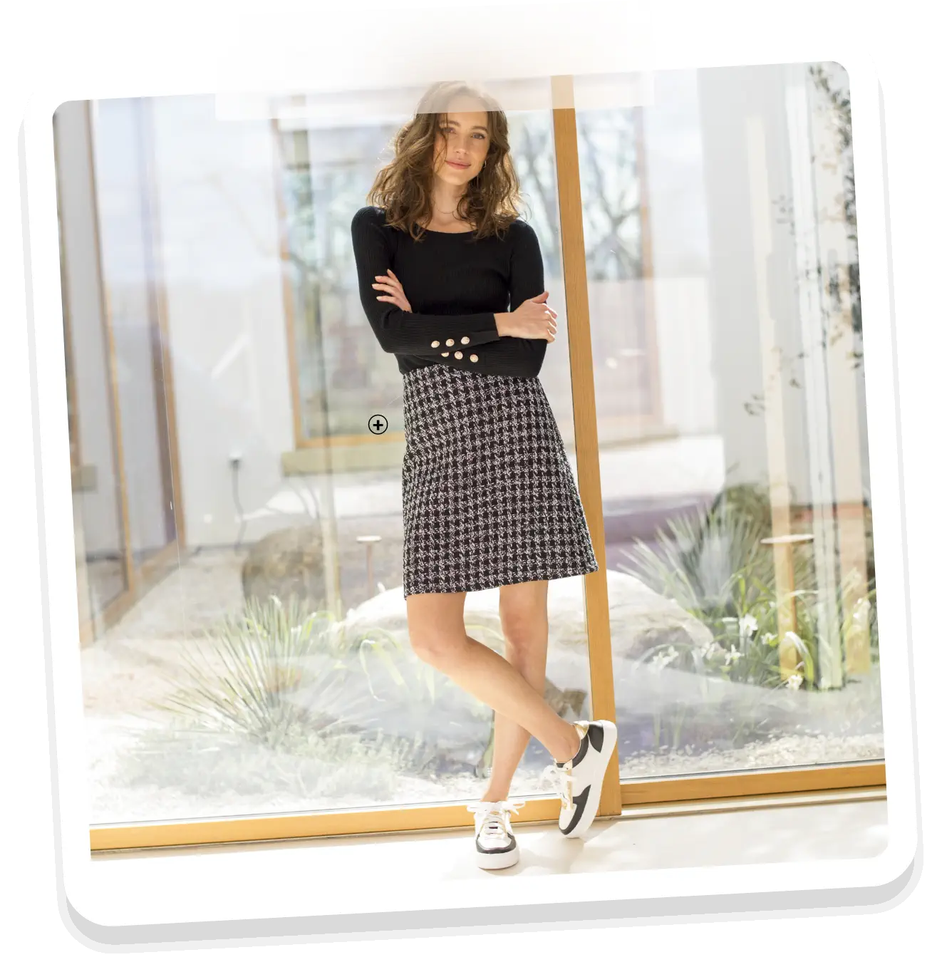 Pull en côte chaussette à boutons officier, parfait pour s'habiller à petits prix, à moins de 20€, en automne - Blancheporte