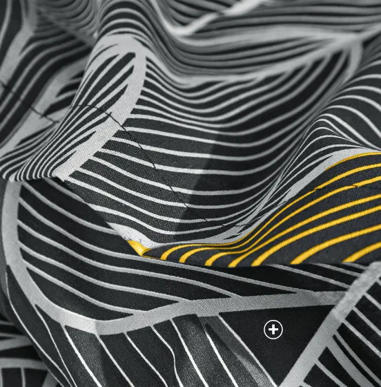 Housse de couette en polycoton à motifs feuilles – matière de housse de couette pratique et facile d’entretien | Blancheporte