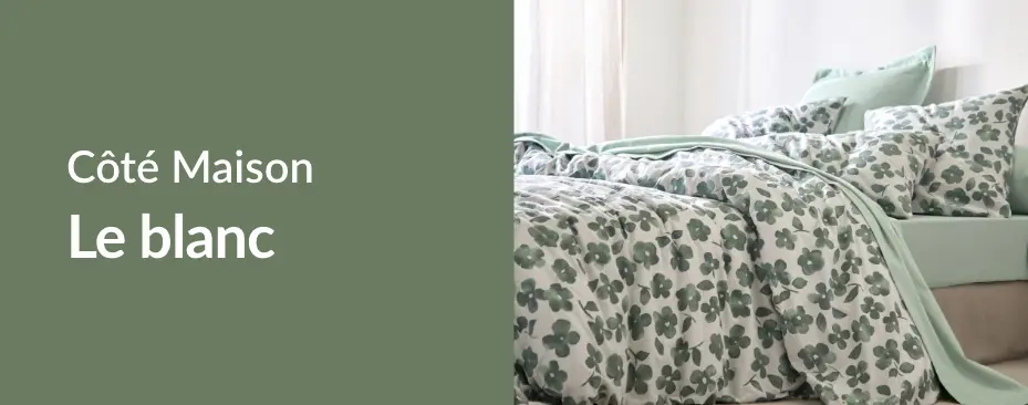 Le Blanc : profitez en pour renouveler votre linge de maison chez Blancheporte