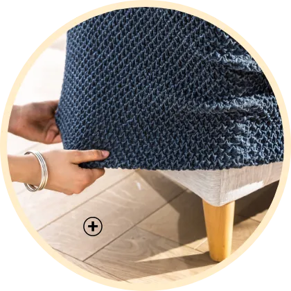 Housse texturée bi-extensible spéciale canapé ou fauteuil à accoudoirs – protection et style – Blog Blancheporte