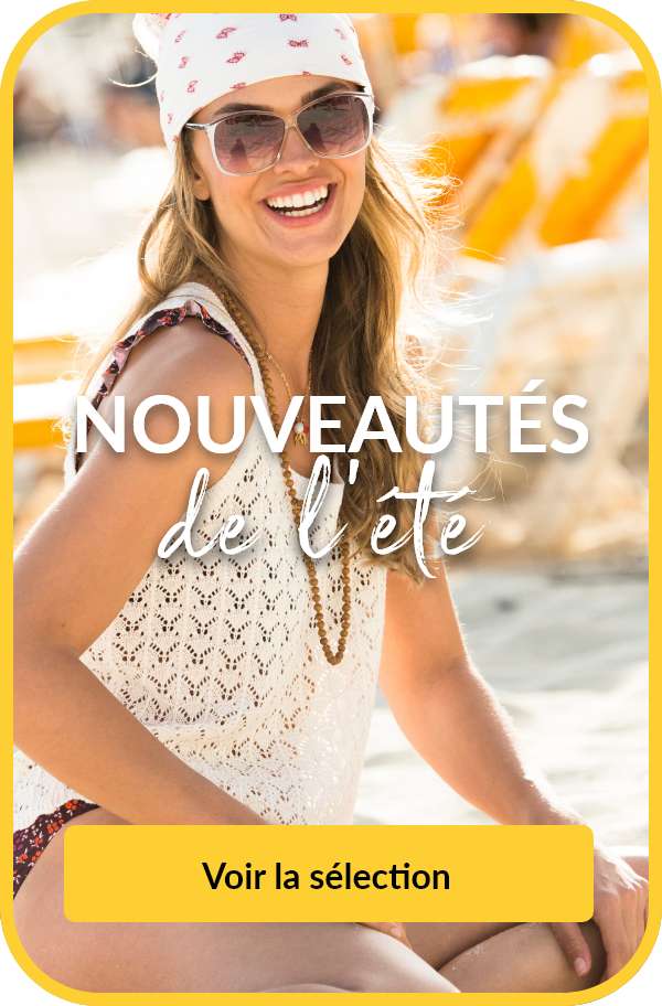 Découvrez toutes les nouveautés été mode femme pas cher