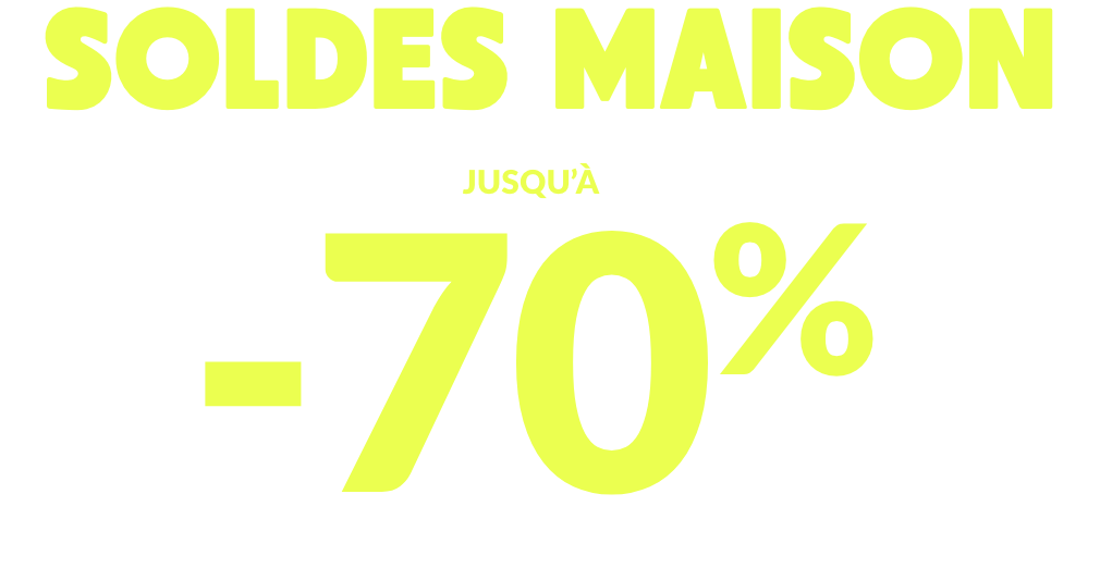 Soldes et promotions d'hiver : jusqu'à -70% sur le linge de maison et la déco