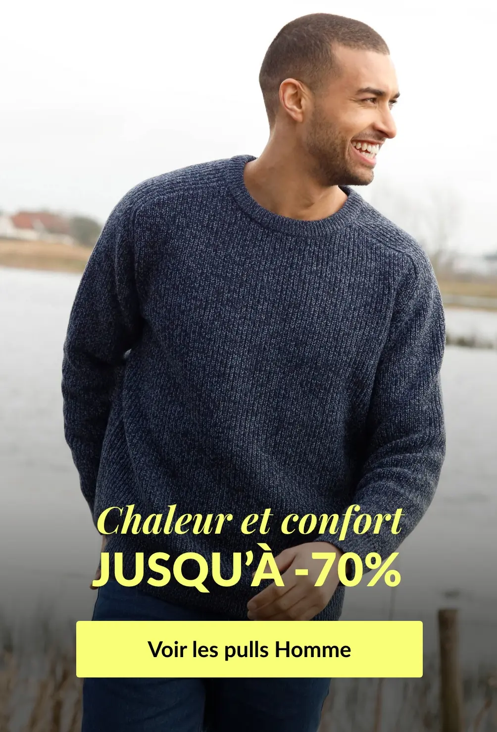 Sélection de maille d'hiver pour homme