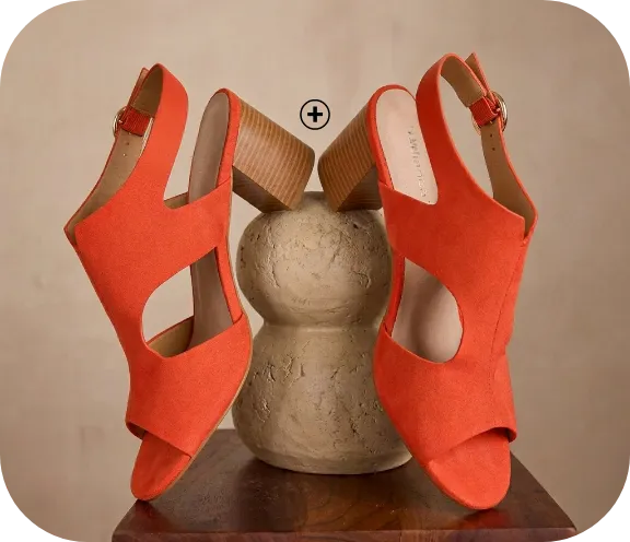 Sandales enveloppantes à talon bois - Blog Blancheporte