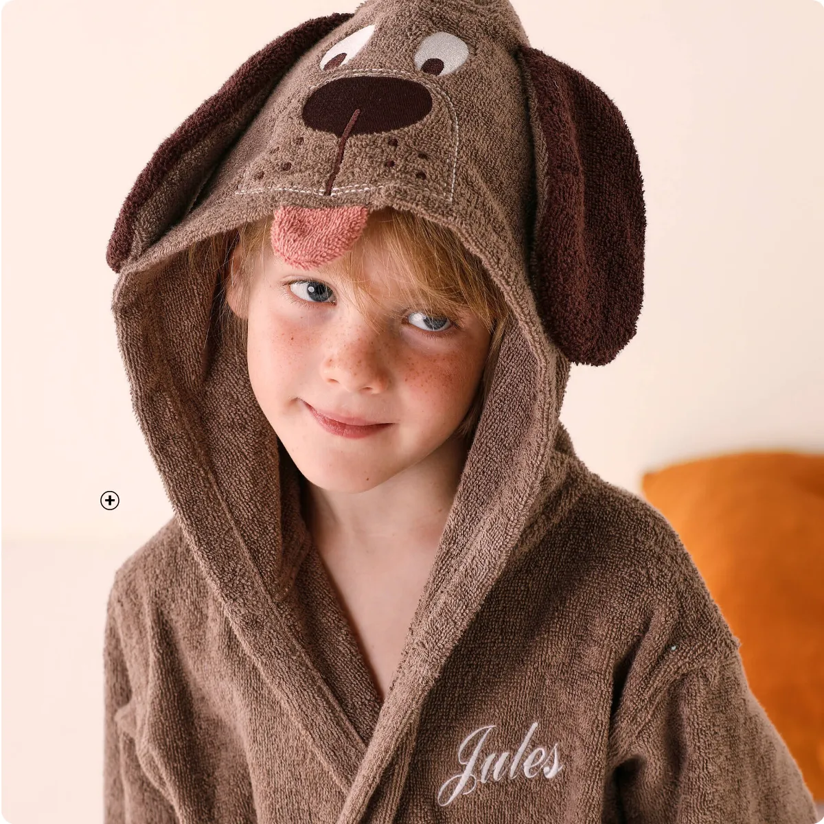 Peignoir de bain enfant personnalisable chien à capuche – Blog Blancheporte