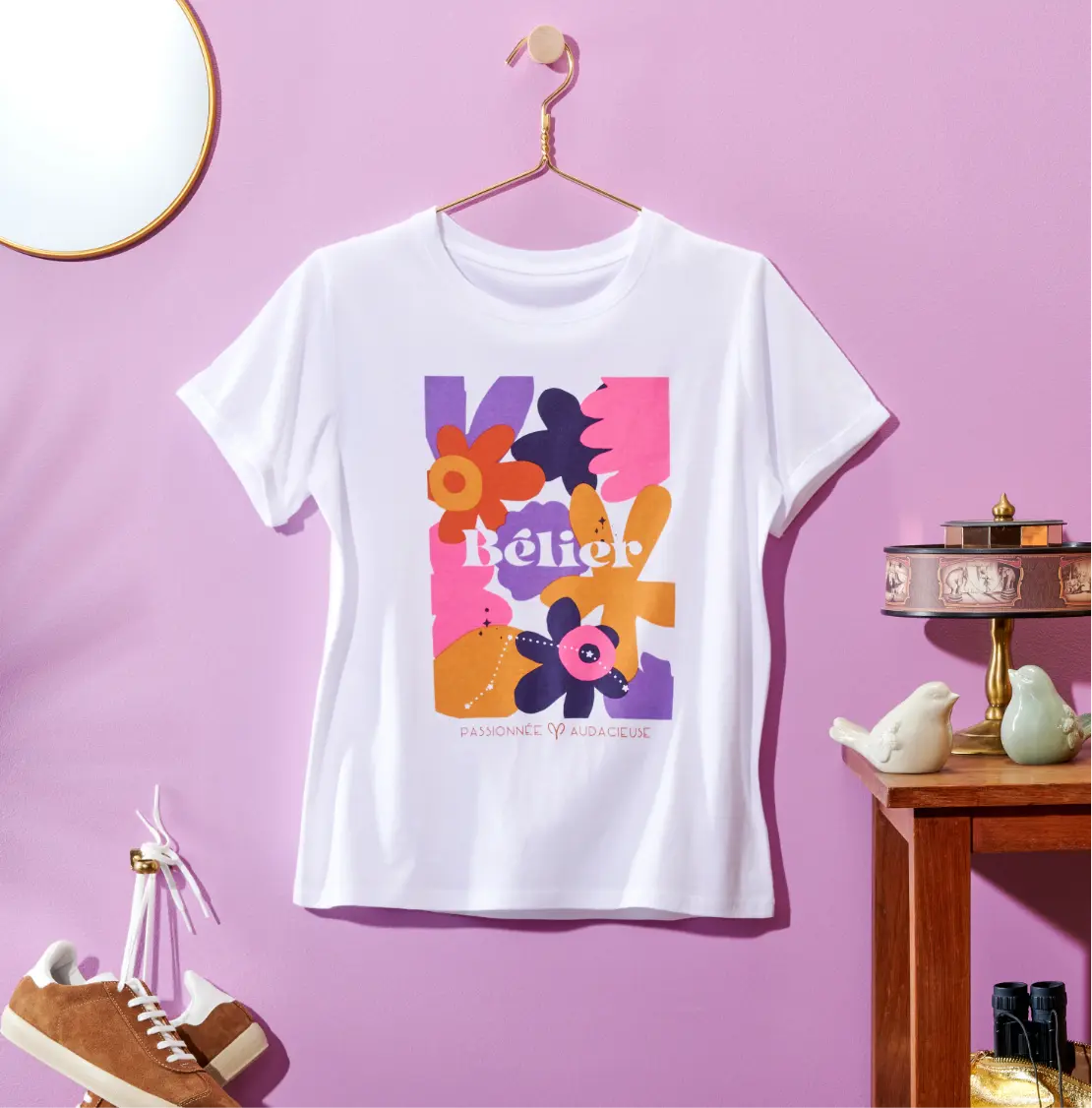 T-shirt astro signe bélier | Blancheporte