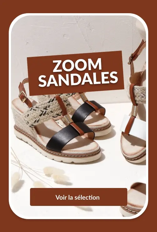 Plates ou compensées : toutes nos sandales pour cet été.