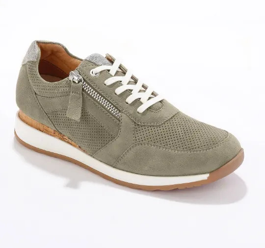 Baskets zippées en cuir souple, semelle bimatière confortable - Blog Blancheporte
