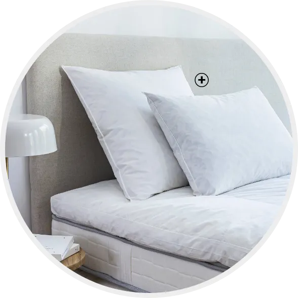 Oreiller en plumes naturel, confort ferme et respirant pour bien dormir | Comment choisir son oreiller ? – Blancheporte