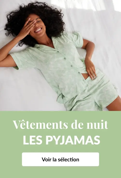Craquez pour nos pyjamas pour femme chez Blancheporte