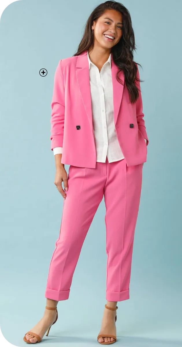 Veste de blazer rose, Spécial Petites - Blog Blancheporte