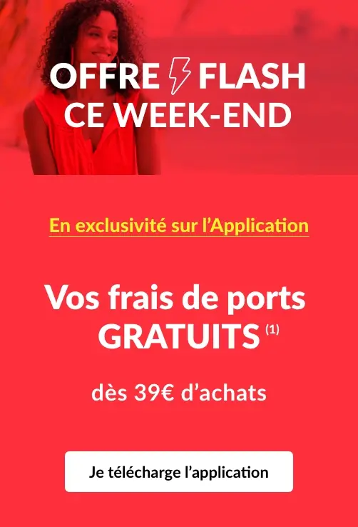 Téléchargez l'application mobile Blancheporte pour faire votre shopping