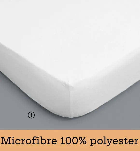 Protège-matelas microfibre imperméable avec habillage 25 cm, bien choisir son protège-matelas | Blancheporte