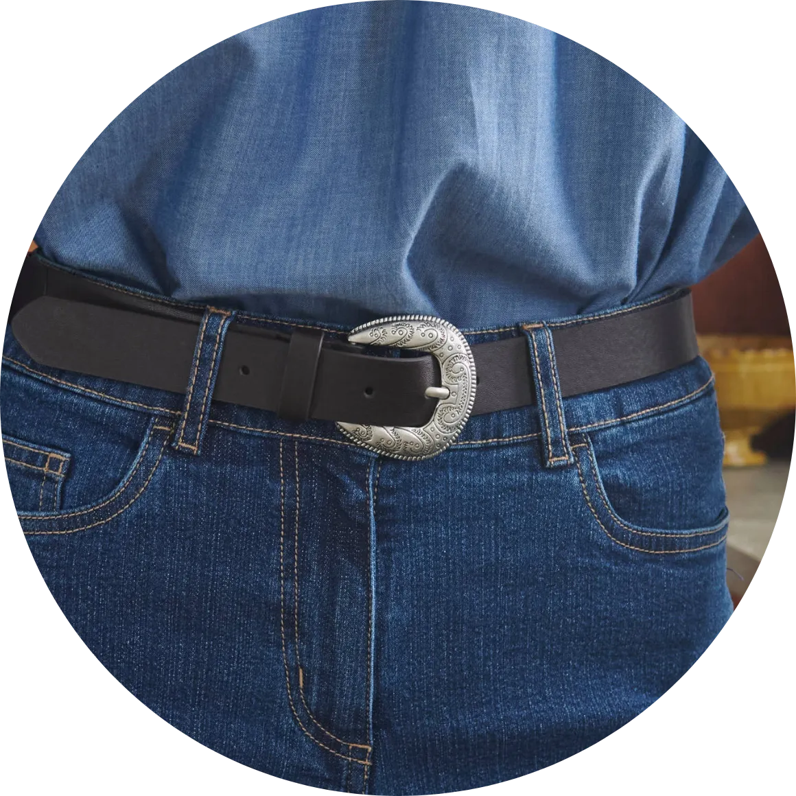 Ceinture boucle western - Blog Blancheporte