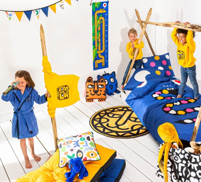 Linge de maison enfant - collection LEM Linge de maison enfants pas cher | Collection Blancheporte x LEM