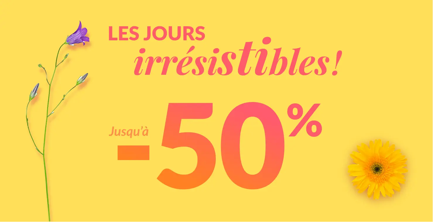 -10% supplémentaires en exclusivité sur l'application