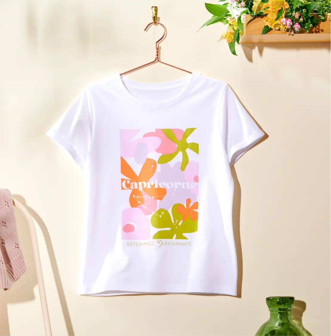 T-shirt astro signe capricorne | Blancheporte