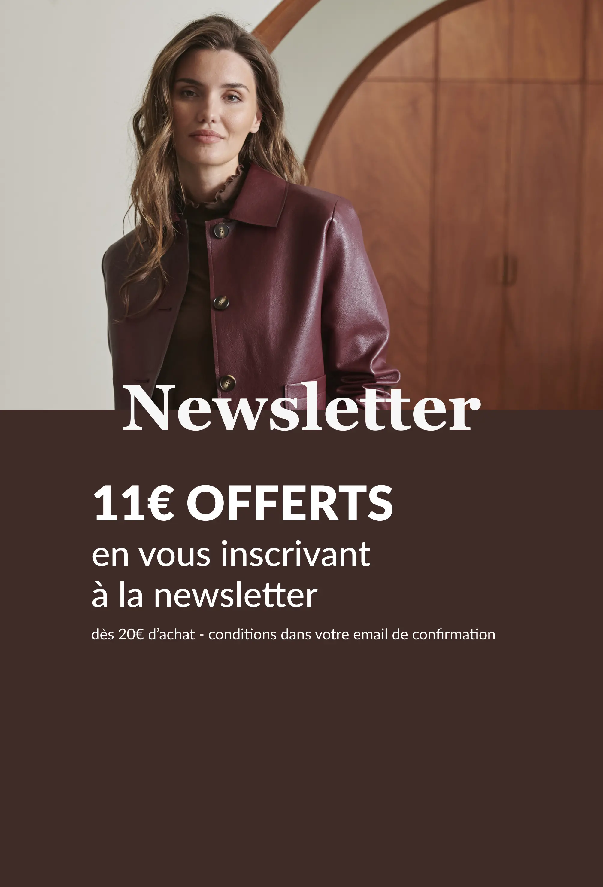 Inscrivez vous à la newsletter