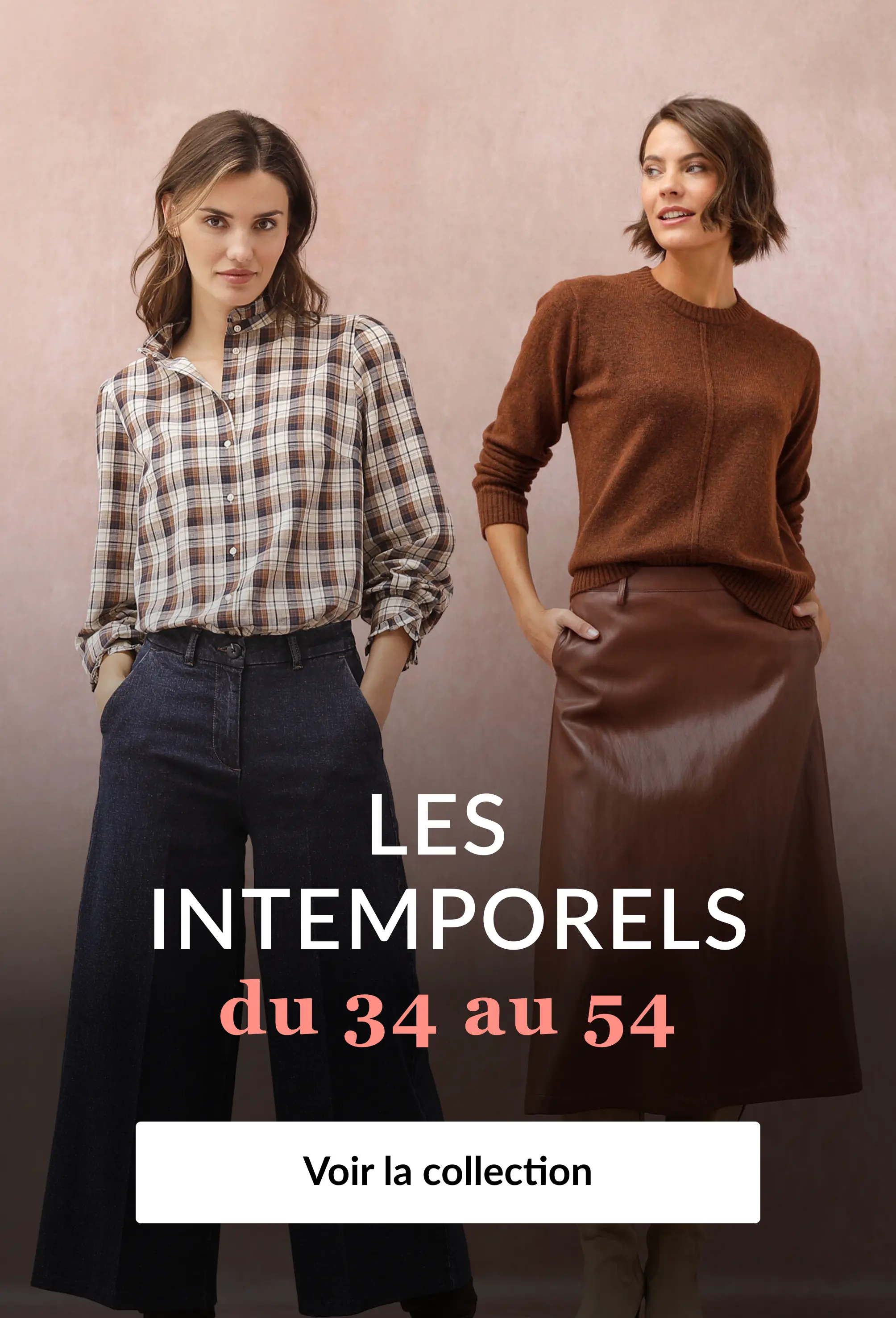 Découvrez nos intemporels du 34 au 54 sur Blancheporte.fr