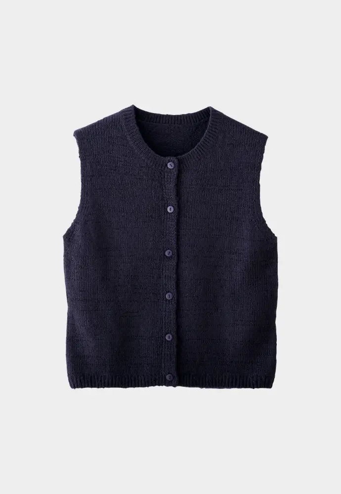 Gilet boutonné sans manches Blancheporte