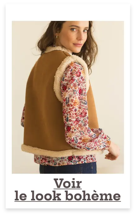 Comment être élégante avec un jean ? Look bohème