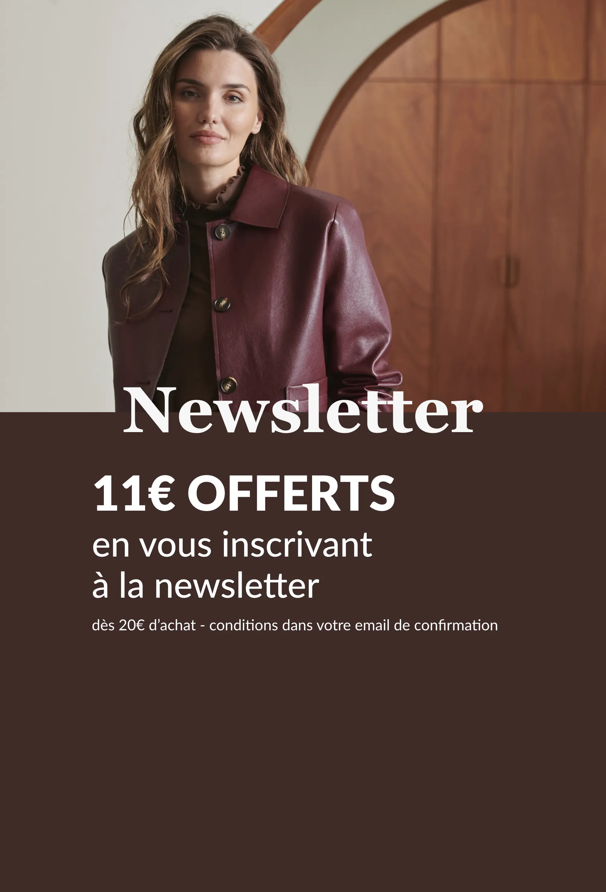 Inscrivez vous à la newsletter