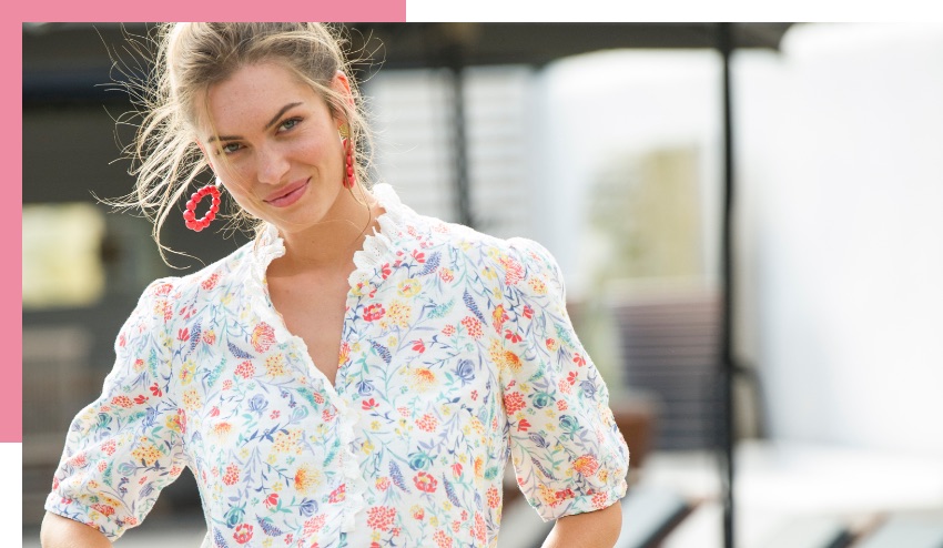 Retrouvez notre collection de blouses femme pour l'été !