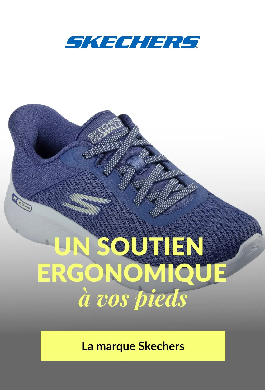 Une large sélection de Sketchers sur le site