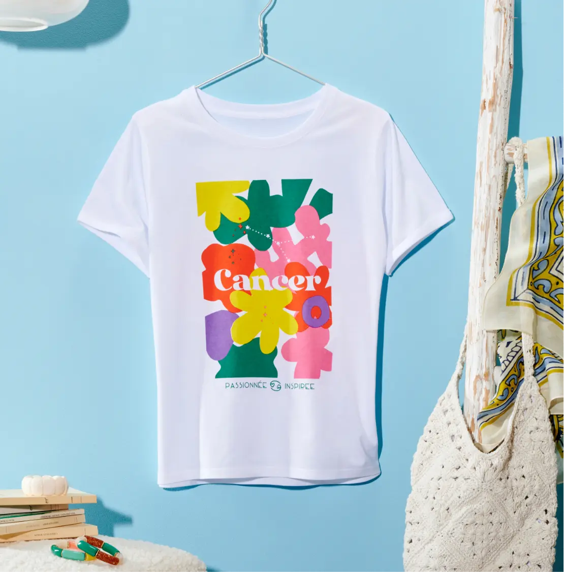 T-shirt astro signe cancer | Blancheporte