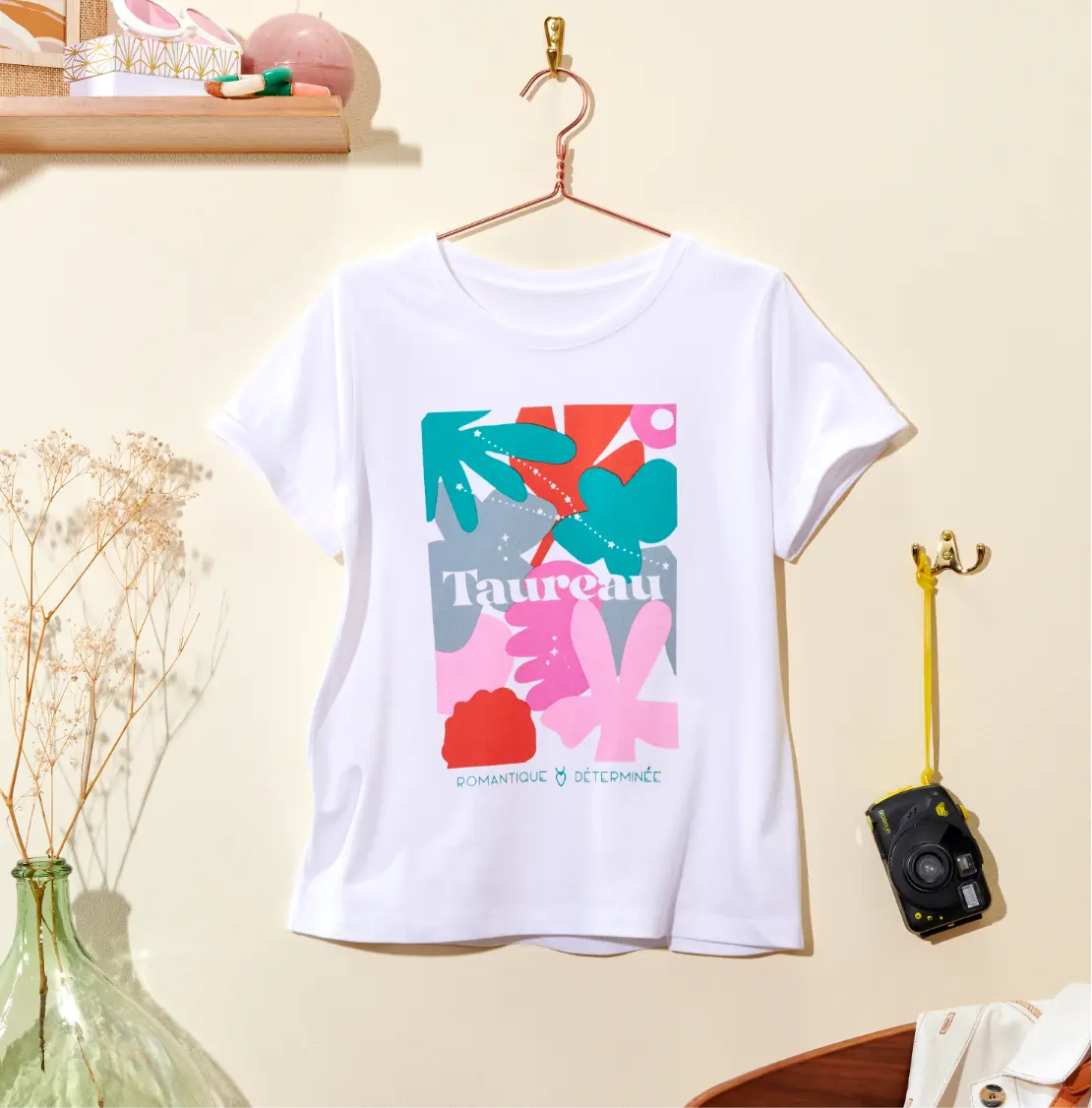 T-shirt astro signe taureau | Blancheporte