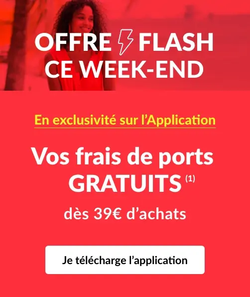 Téléchargez l'application mobile Blancheporte pour faire votre shopping