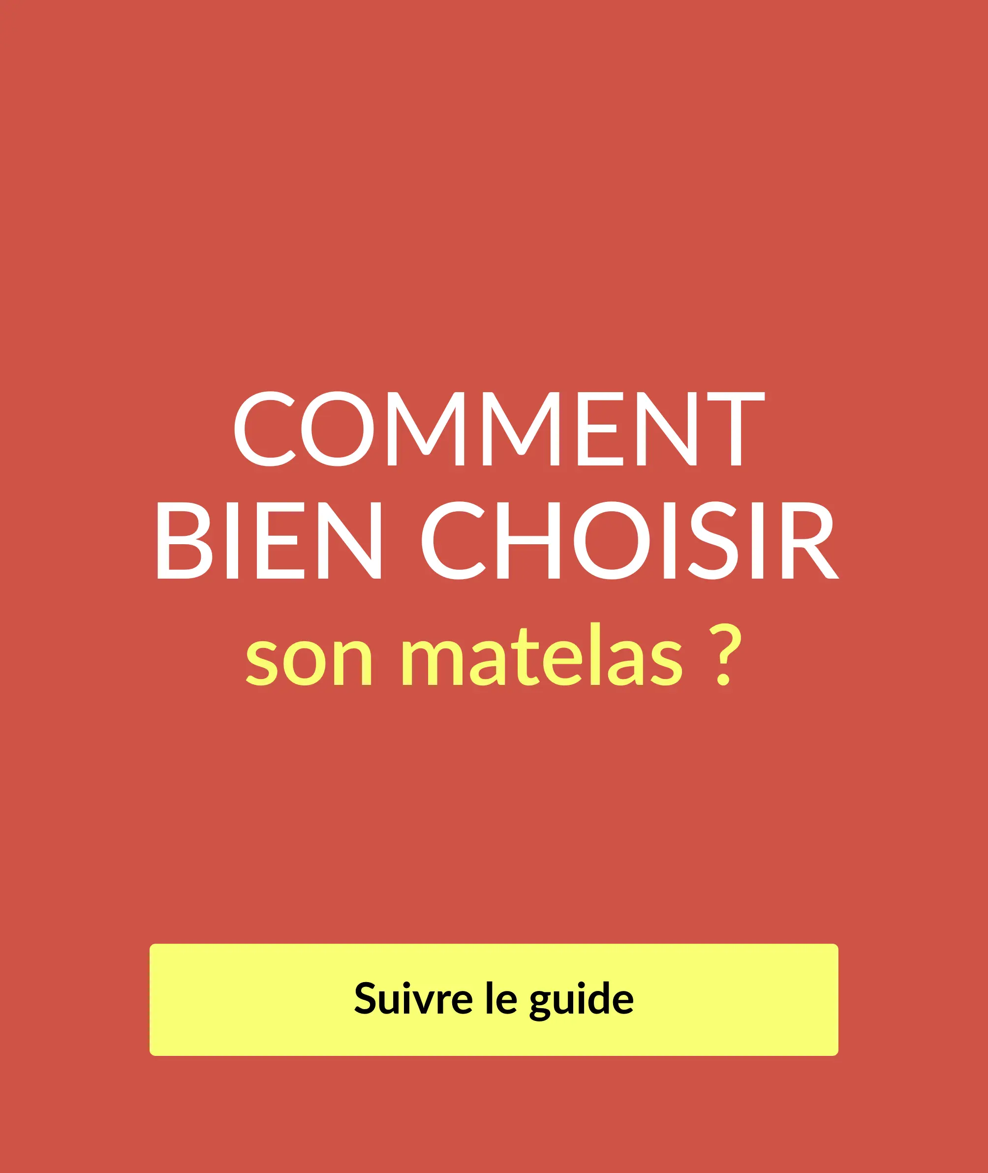 Guide matelas Blancheporte