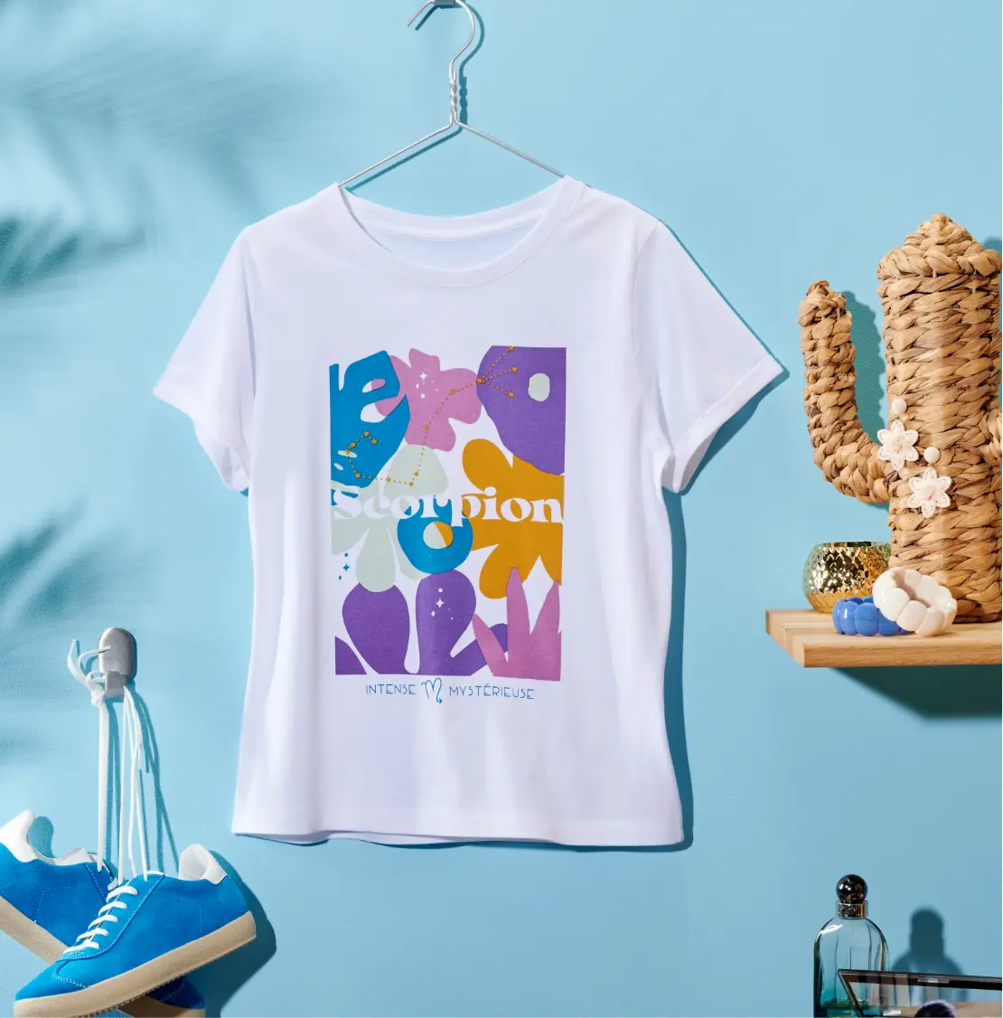 T-shirt astro signe scorpion | Blancheporte