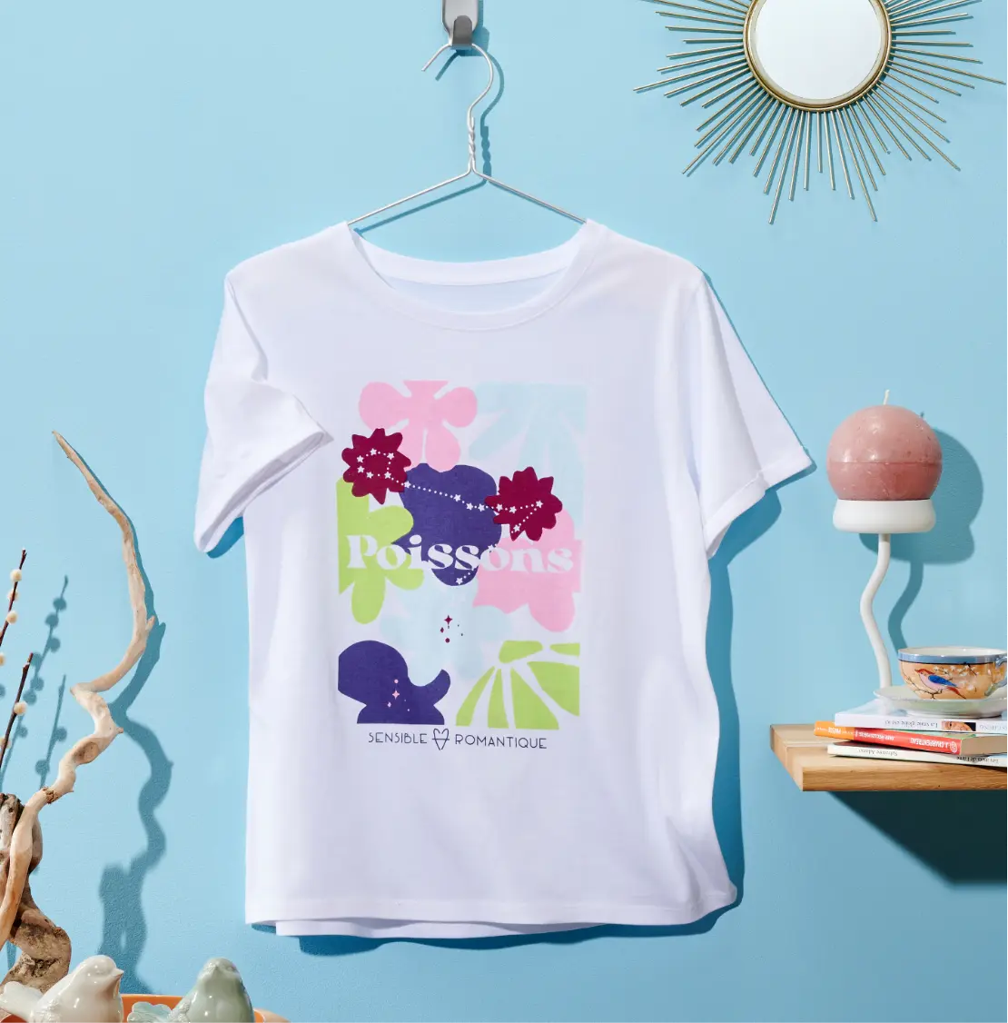 T-shirt astro signe poisson | Blancheporte