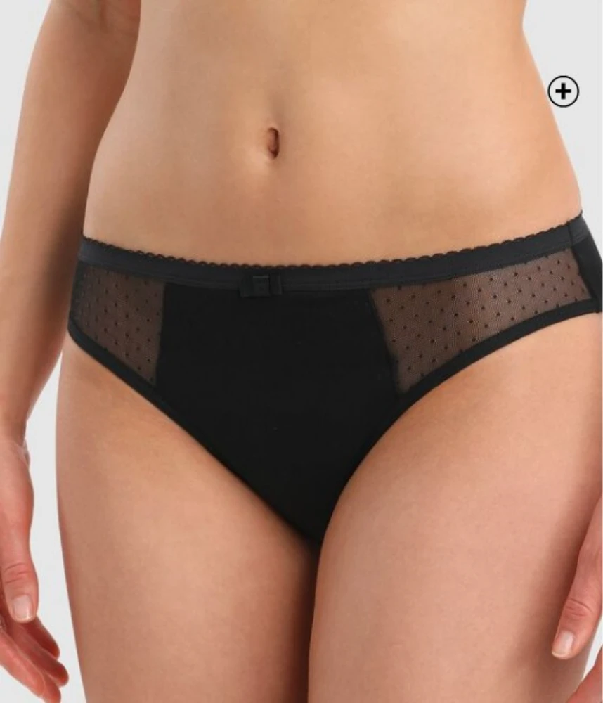 Culotte menstruelle flux abondant Culotte menstruelle flux abondant Dim® noir pas cher | Blancheporte