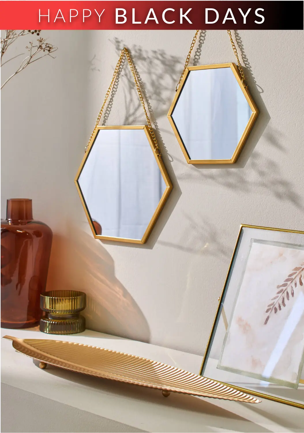 Happy Black Days : profitez d'une large sélection de meubles & déco avec Blancheporte