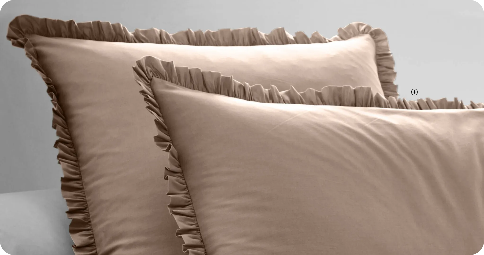 Linge de lit uni percale avec oreiller élégant et respirant | Comment choisir son oreiller ? – Blancheporte