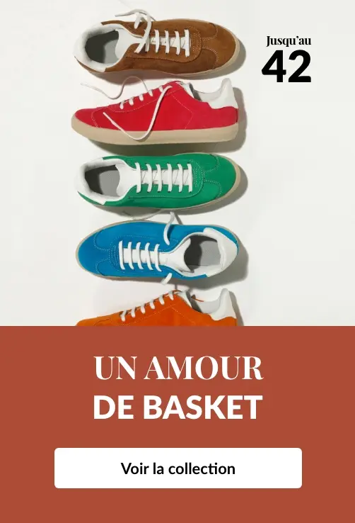 Faîtes vous plaisir avec notre large sélection de basket et tennis chez Blancheporte