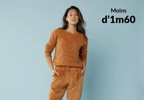 Explorez notre collection mode femme spéciale petites tailles