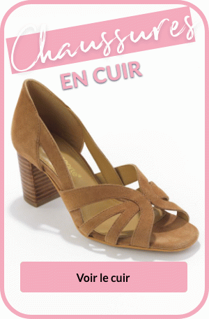 Profitez de notre sélection de chaussures en cuir femme pas cher
