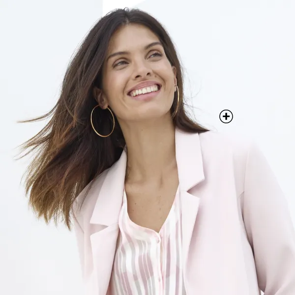 Veste rose poudré - Blog Blancheporte