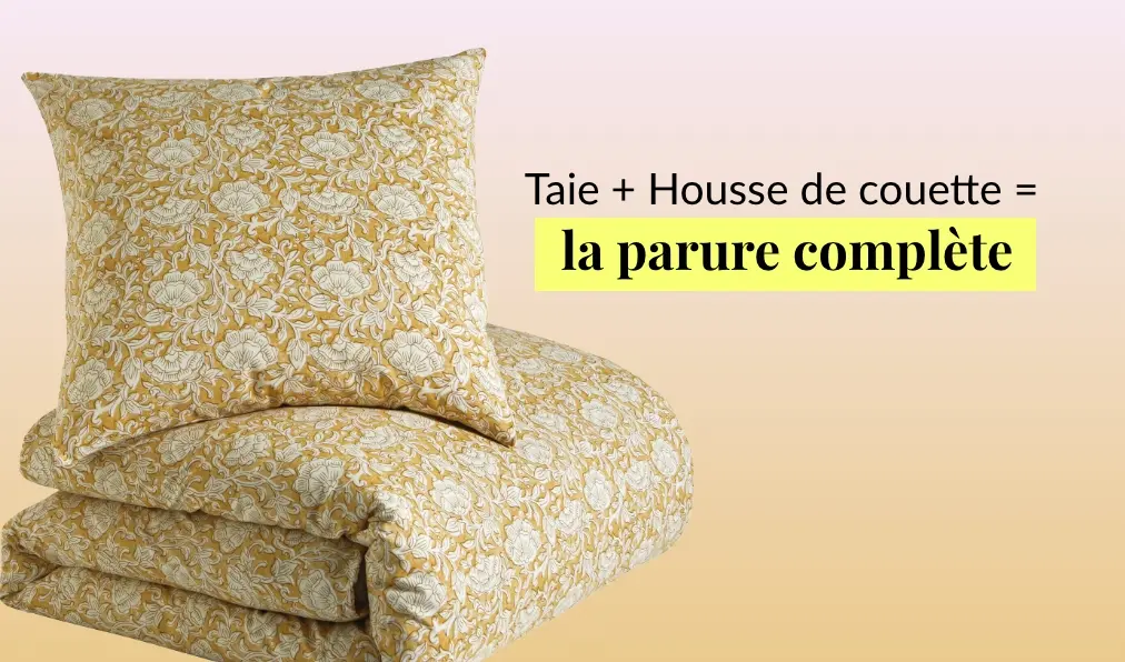 Une large sélection de parures de lit est à retrouver chez Blancheporte